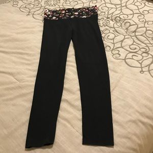 Victoria Secret Floral Band Leggings